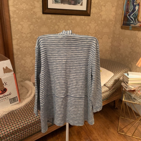 T by Talbots shawl collar pocketed jersey jacket. Worn about 4 x - Picture 4 of 4